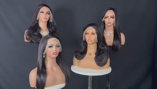 TOP RAW HD STRAIGHT FRONTAL WIG